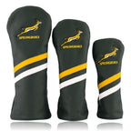 Green and Gold Striped Headcover