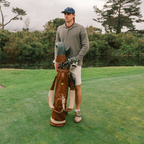 Green and Tan Headcover