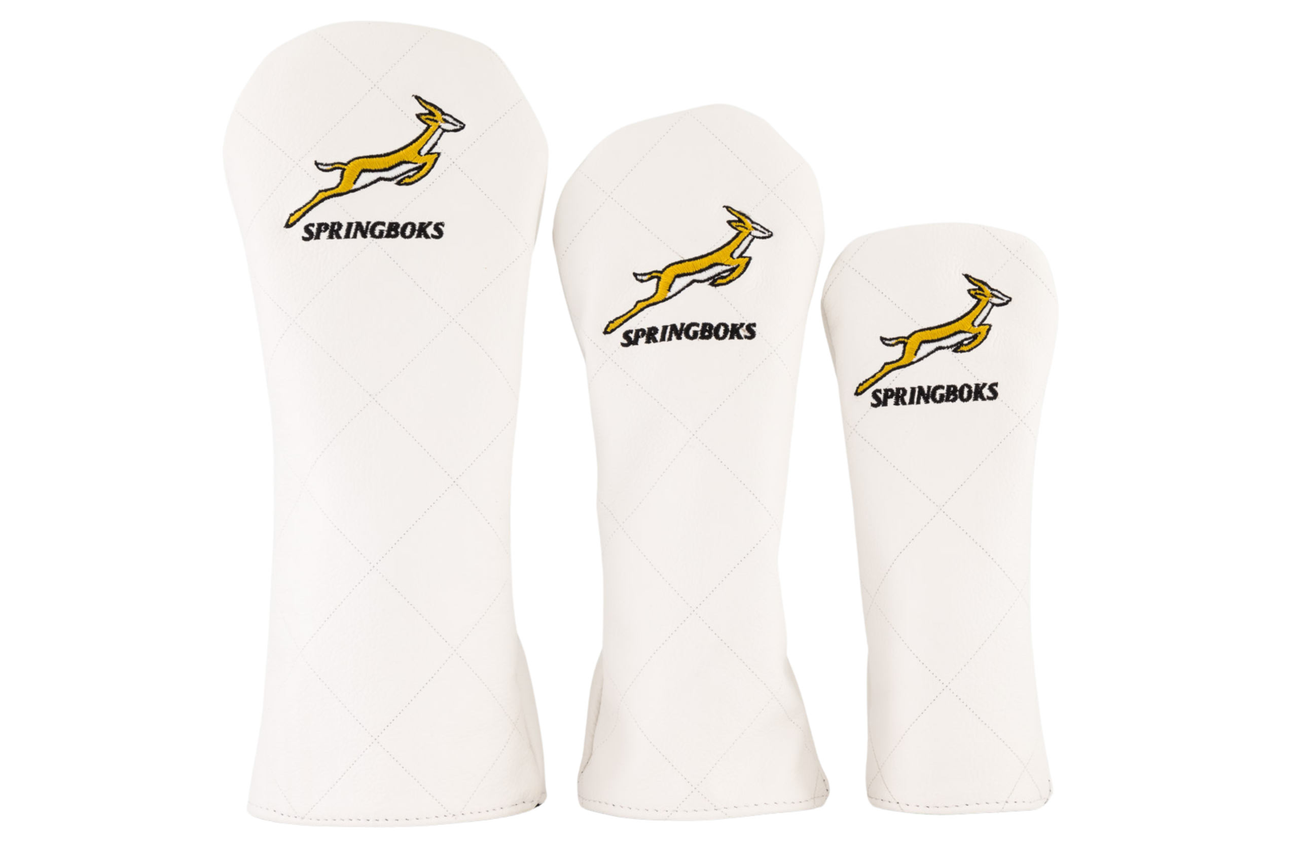 White Quilted Headcover
