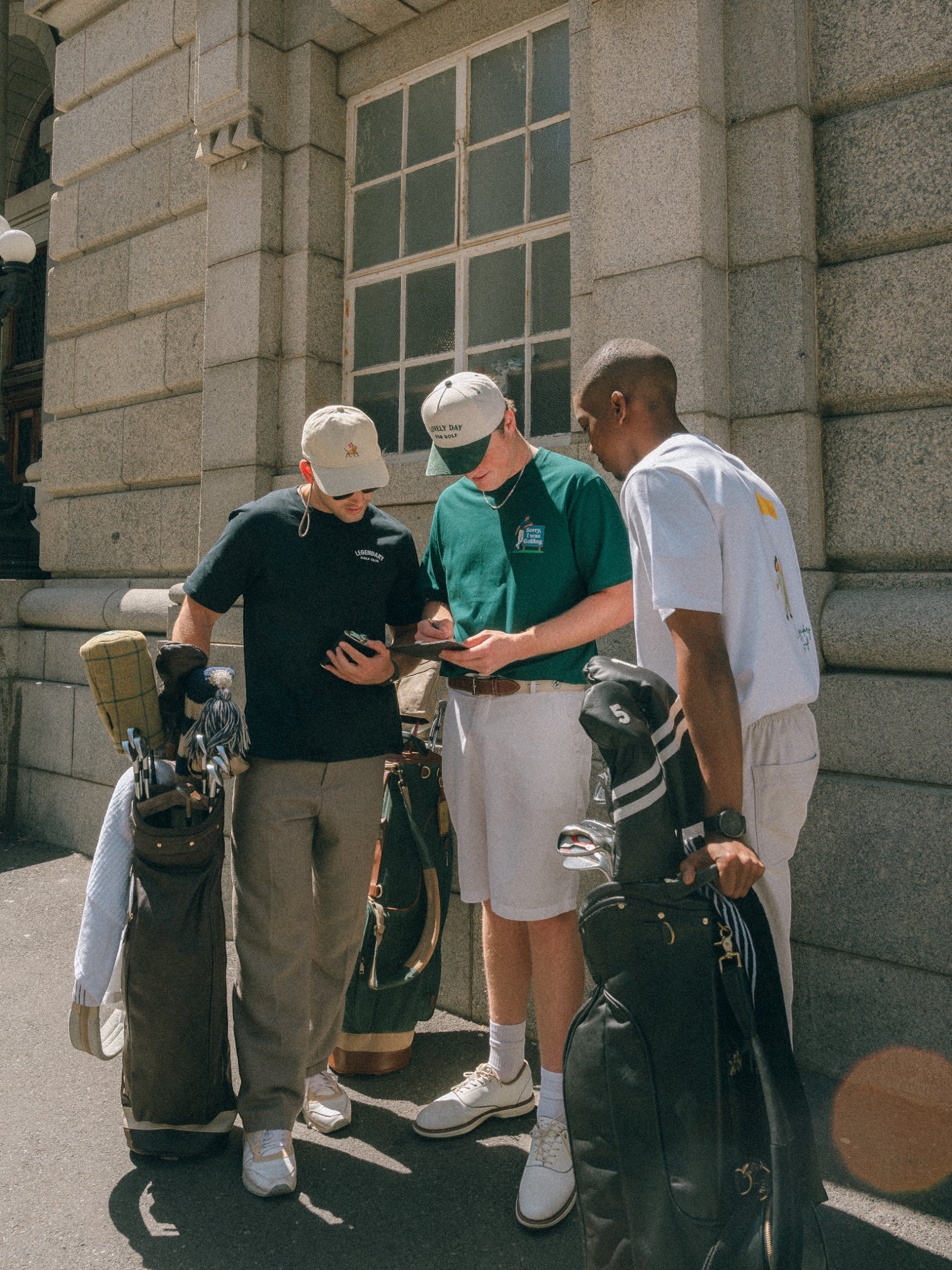 Caddie Towel #color_Green & White #color_Black & White #color_White & Black