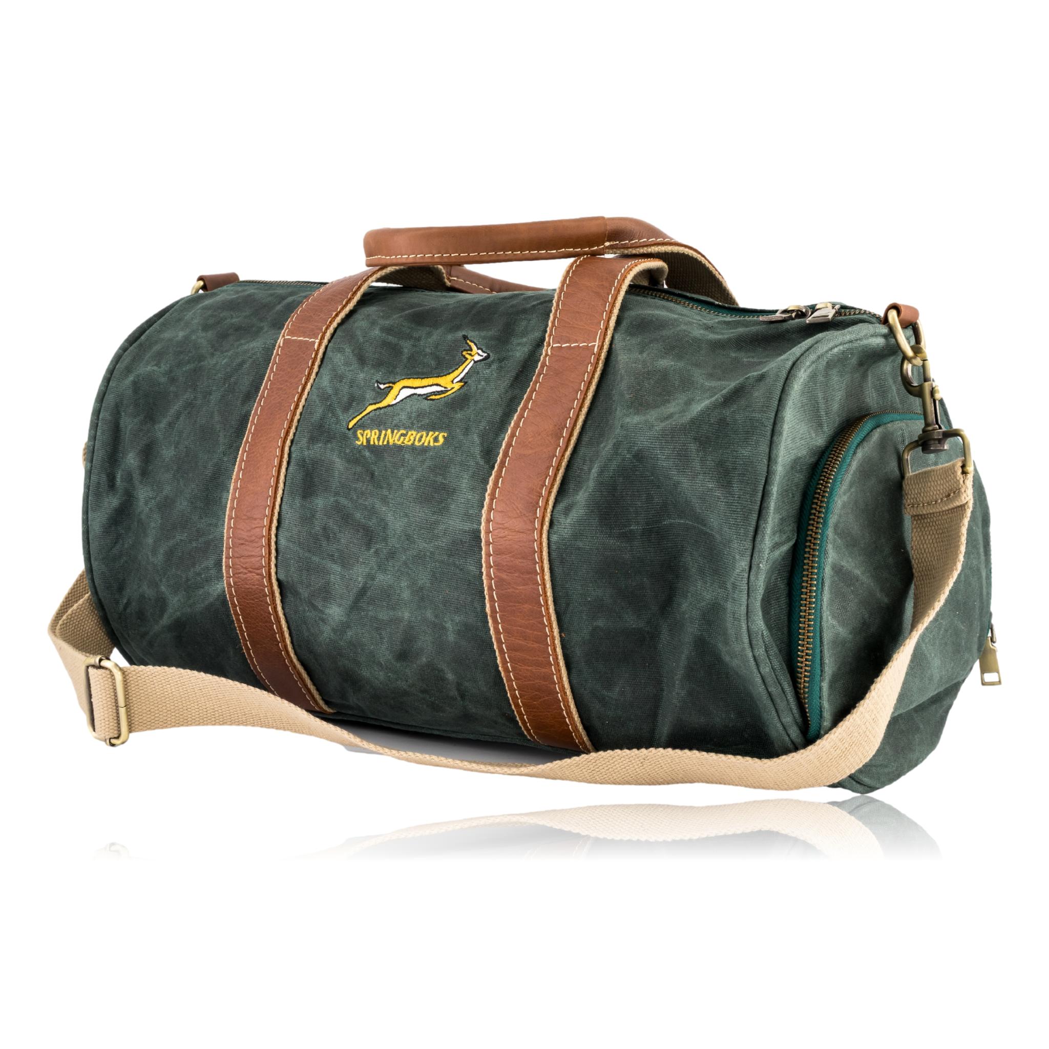 Springbok Waxed Canvas Golf Duffle
