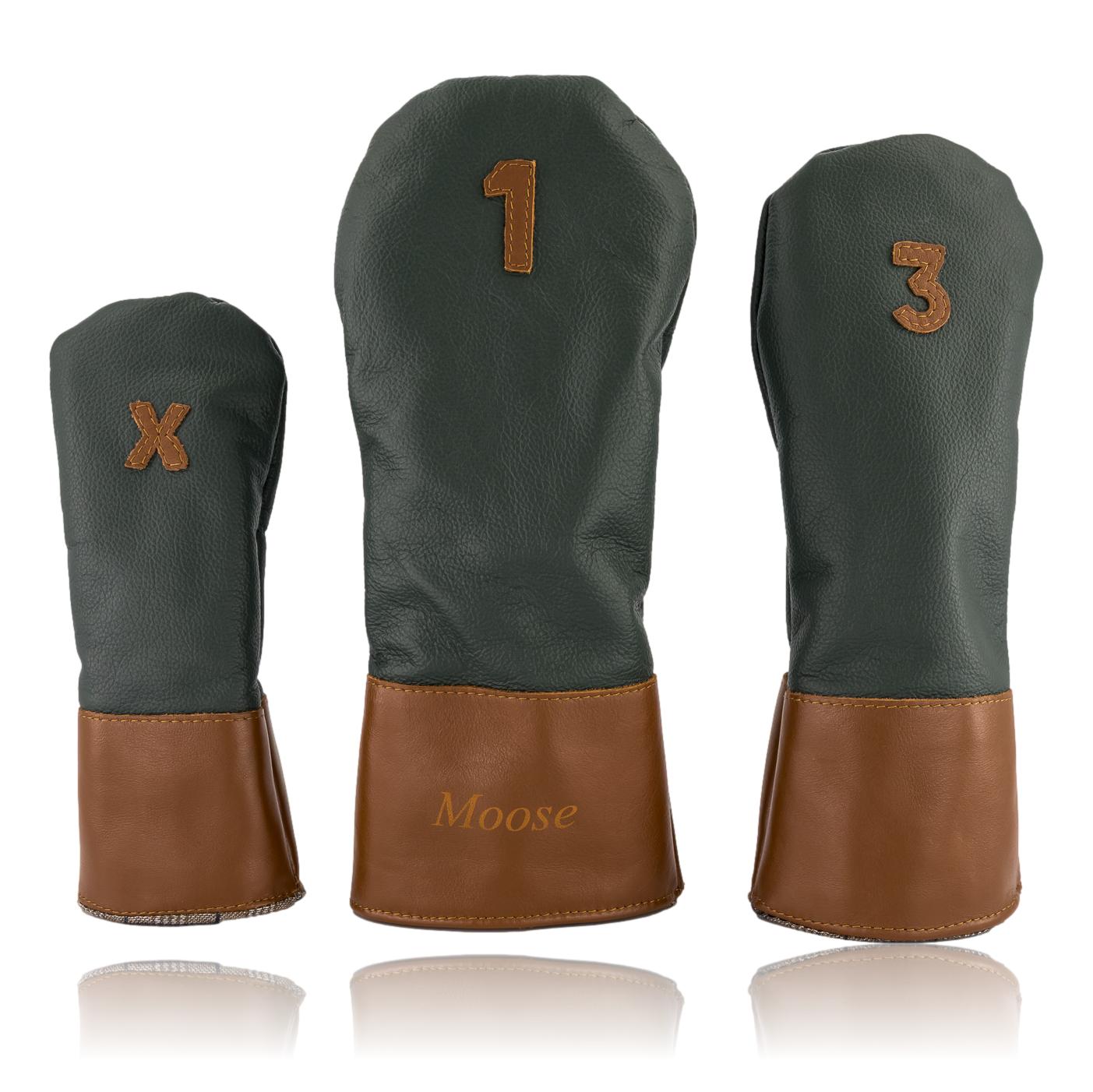 Green and Tan Headcover