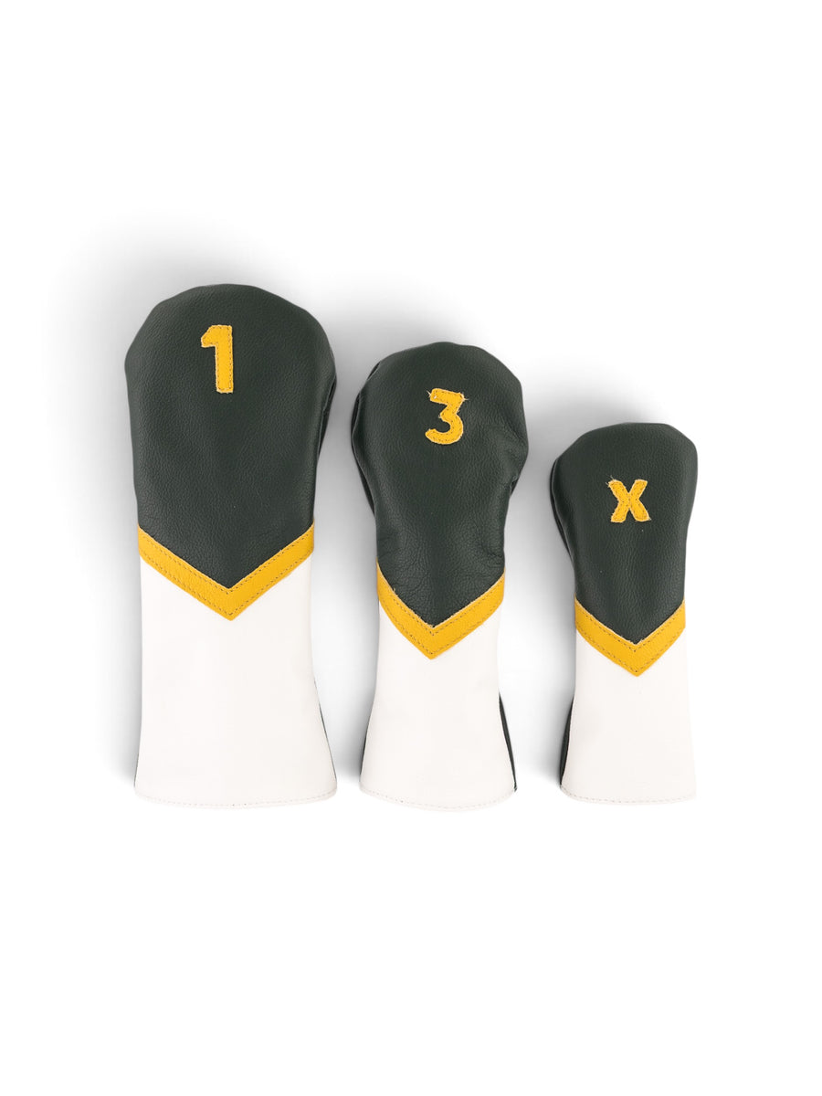 V-Stripe headcover #color_Green, Gold & White