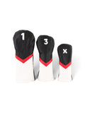 V-Stripe headcover, view 3 #color_black & White