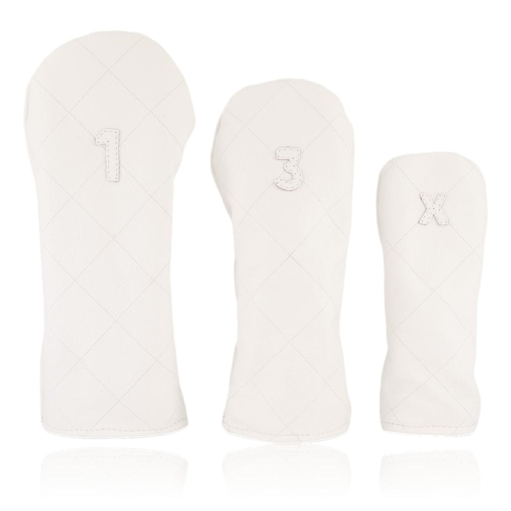 White Quilt Headcover