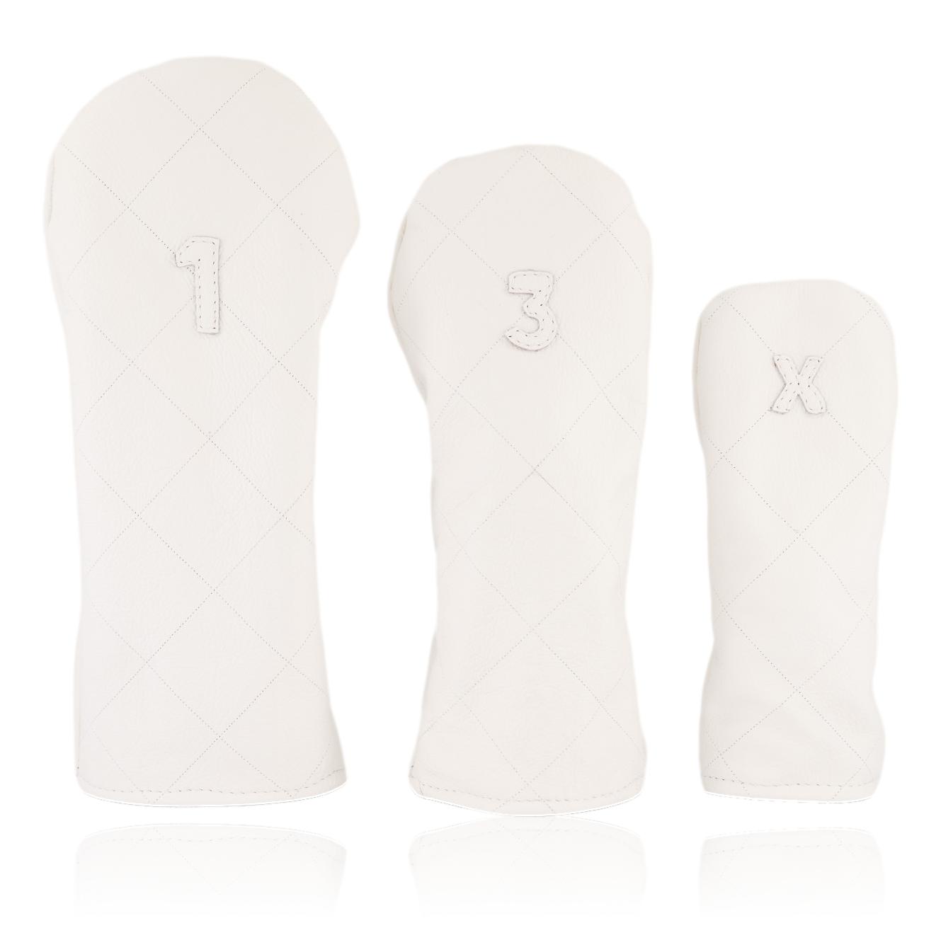 White Quilt Headcover