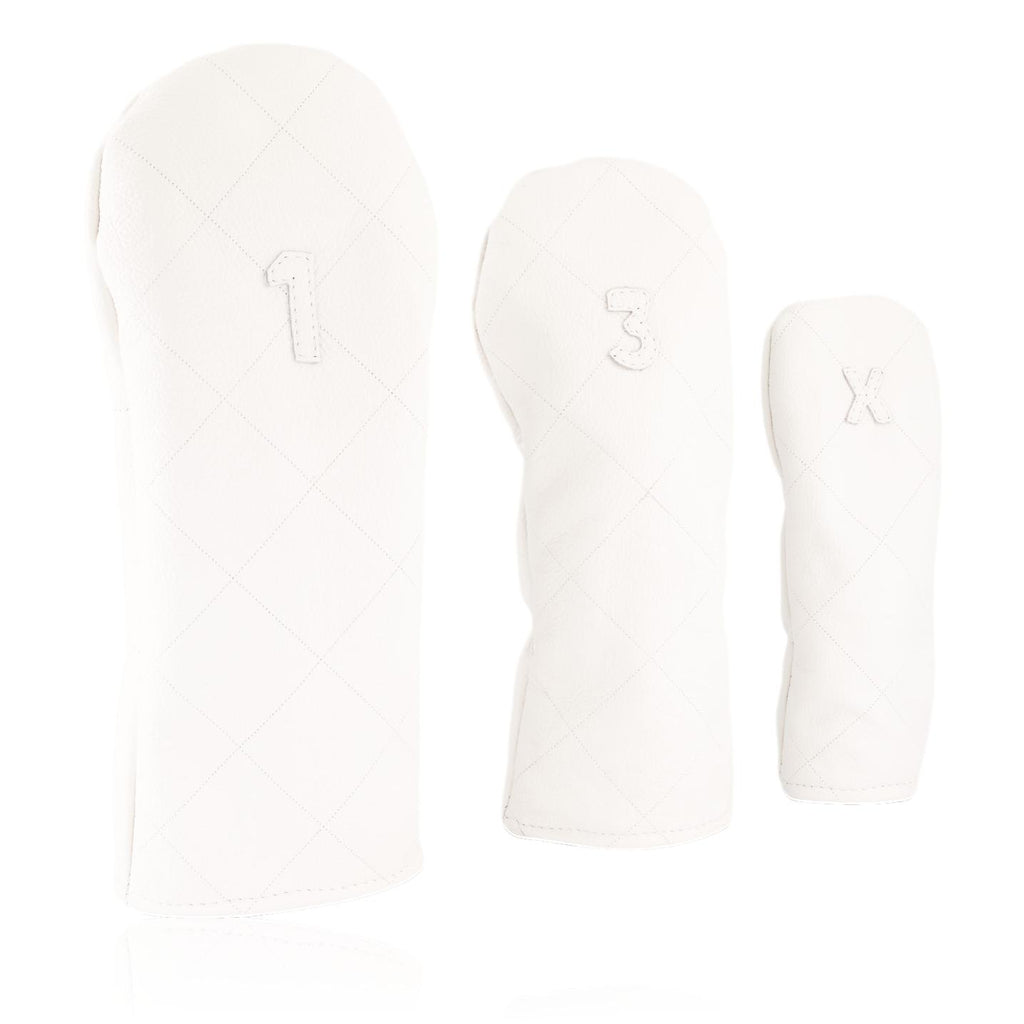 White Quilt Headcover