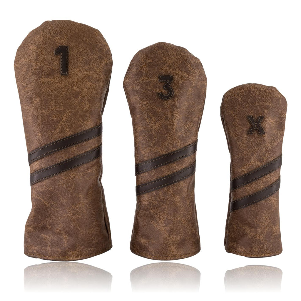 Tan and Choc Stripes Headcover