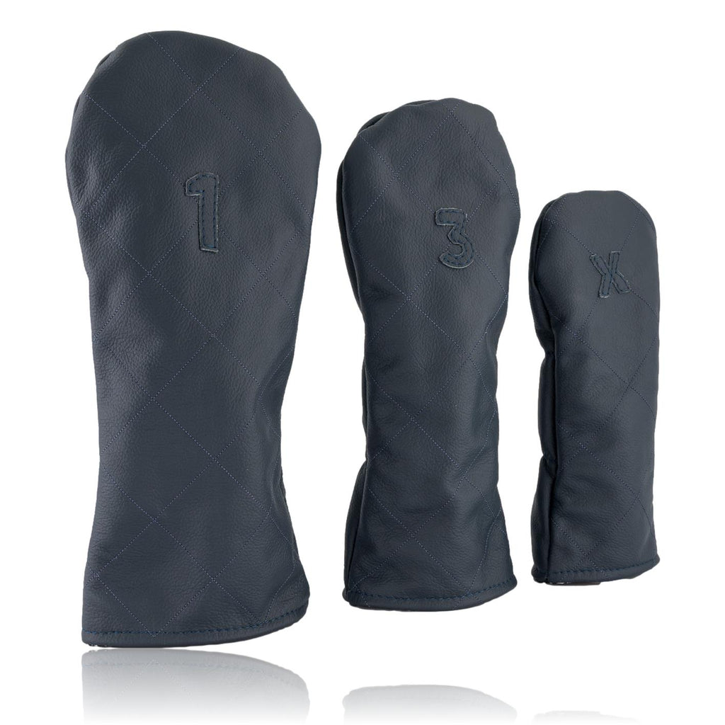 Navy Quilt Headcover
