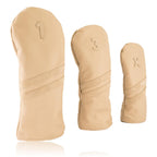 Cream and Suede Stripes Headcover
