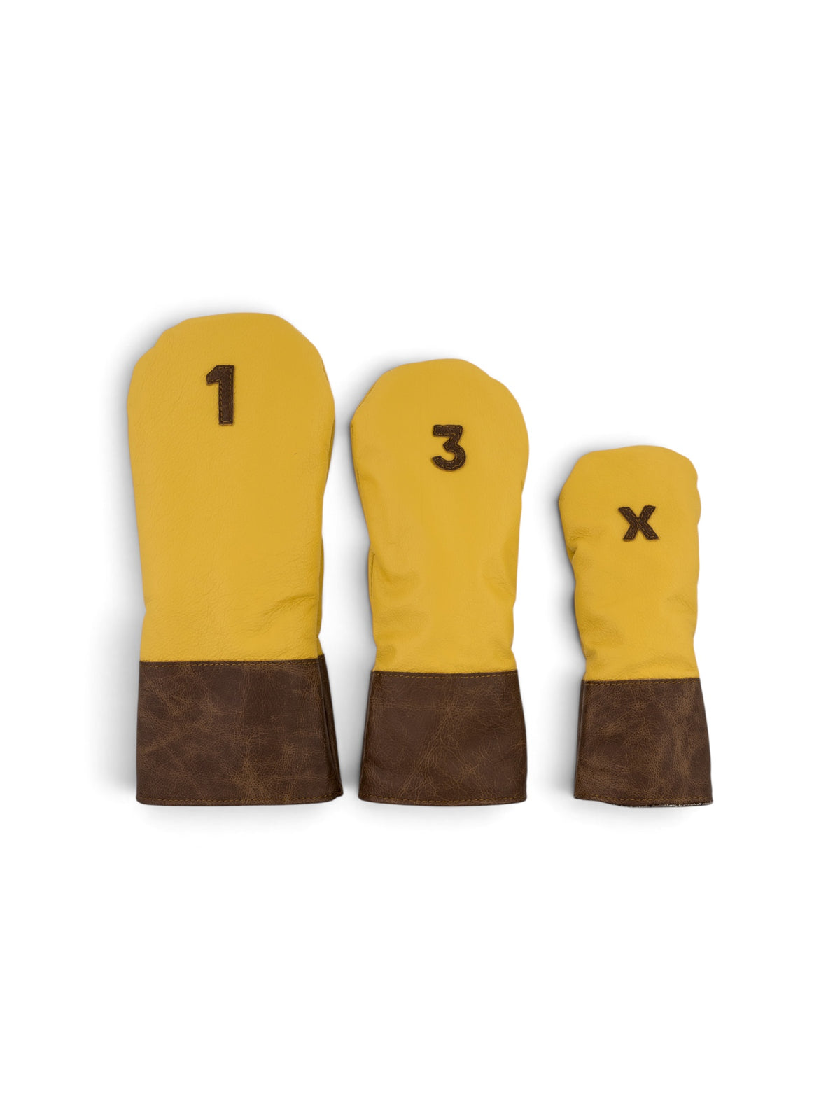 Two Tone headcover in butter yellow #color_Butter Yellow