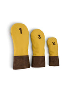 Two Tone headcover in butter yellow, view 2 #color_Butter Yellow