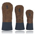 Navy and Tan Headcover