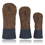 Navy and Tan Headcover