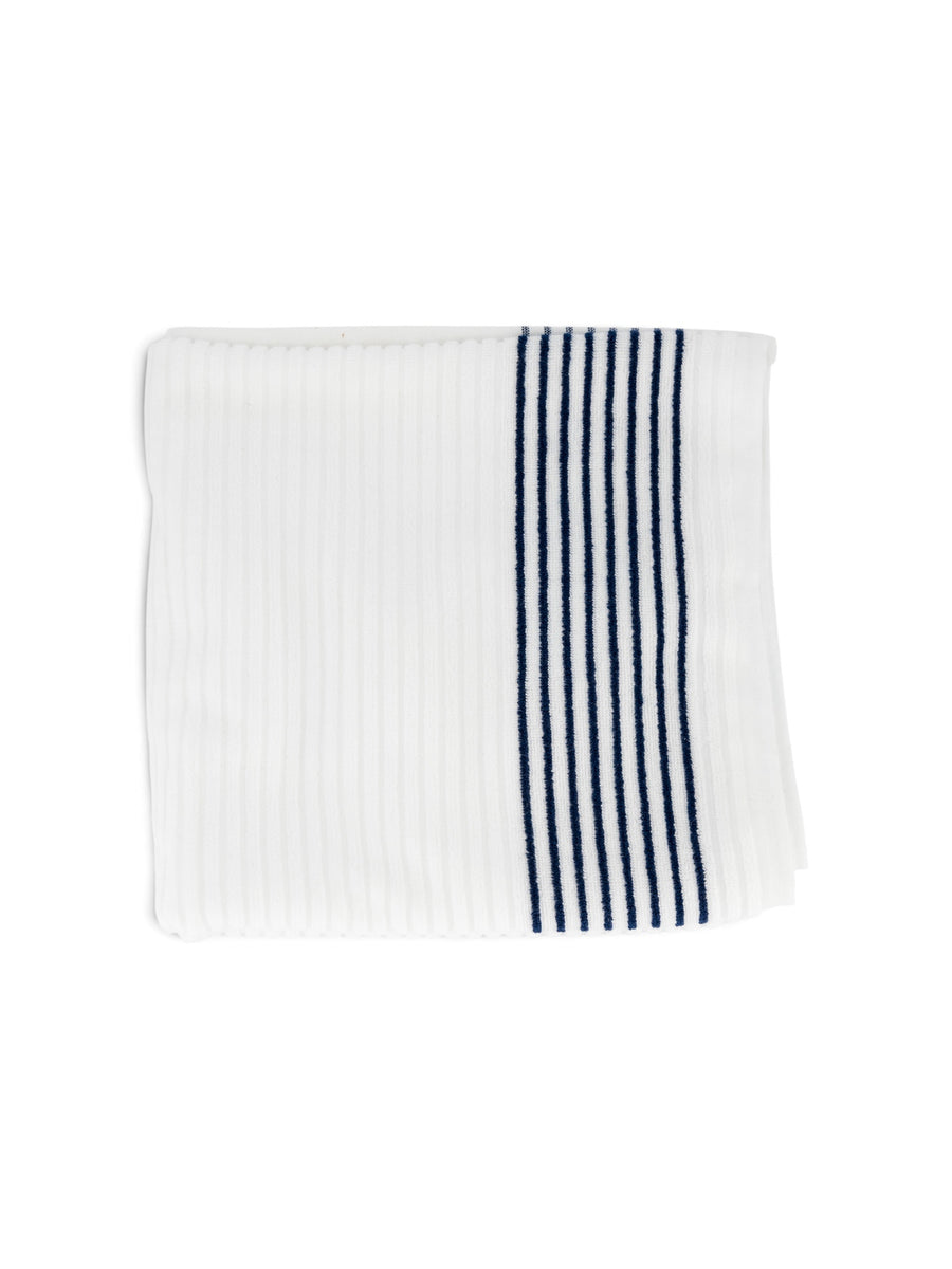 Caddie Towel in White & Black #color_White & Black