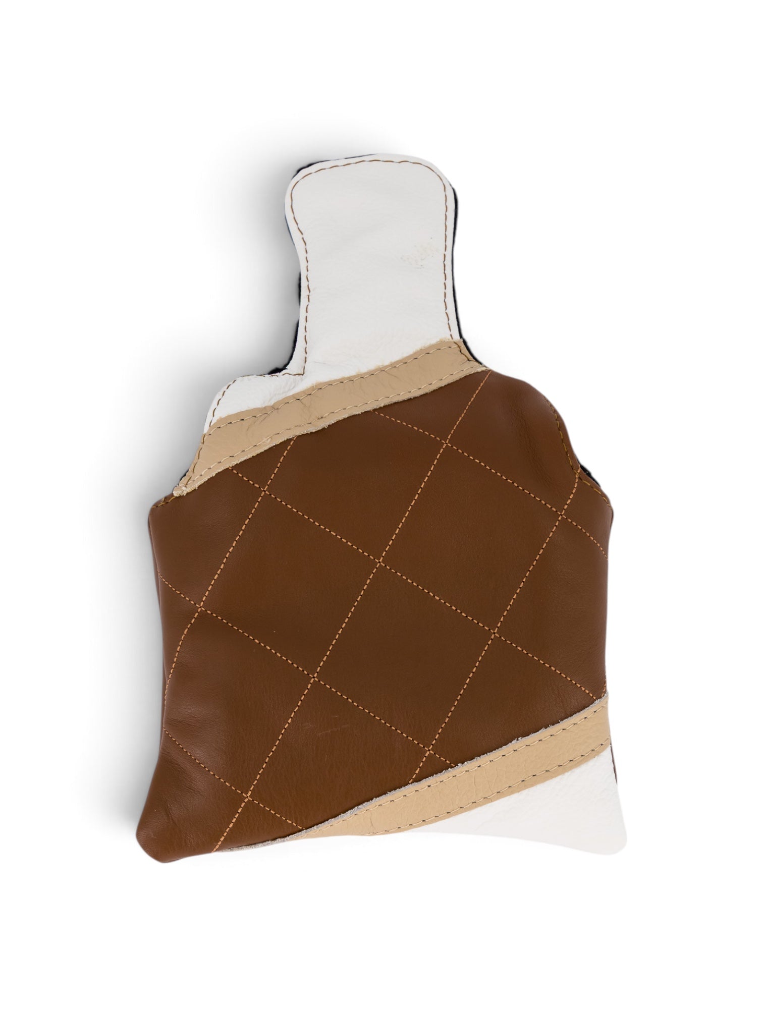 Mallet Putter Cover, view 19 #color_White, Tan & Cream