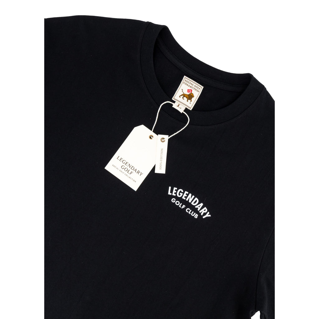 Lovely day for golf - Black T-shirt