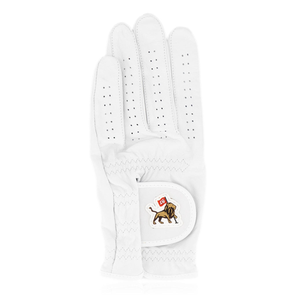 White Golf Glove
