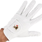White Golf Glove
