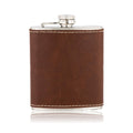 The Fairway Flask hip flask in tan #color_tan