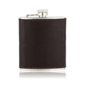 The Fairway Flask hip flask in brown #color_brown