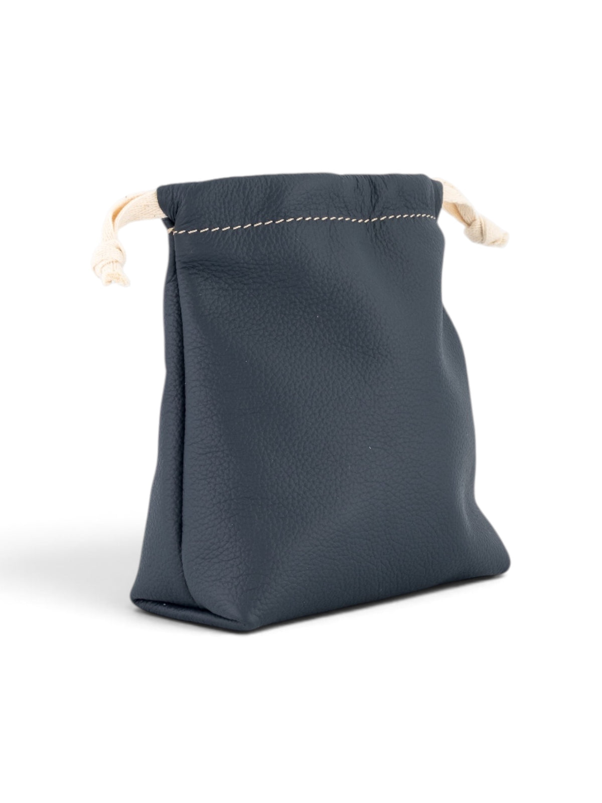 Drawstring Pouch in navy #color_Navy