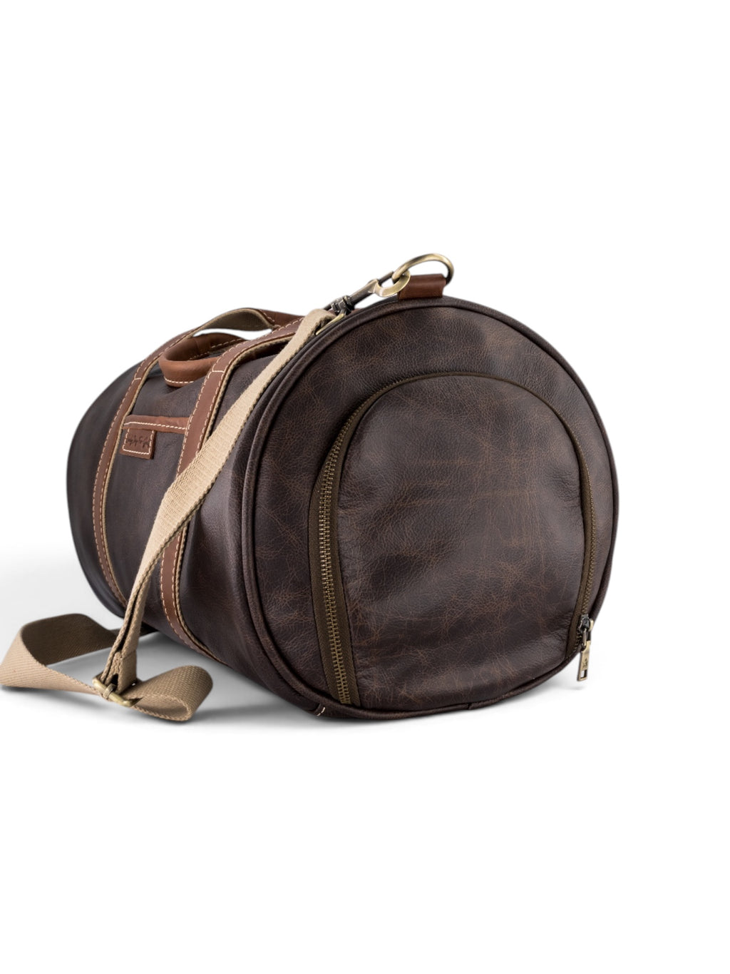 Golf Duffle in dark brown, view 2 #color_Dark Brown
