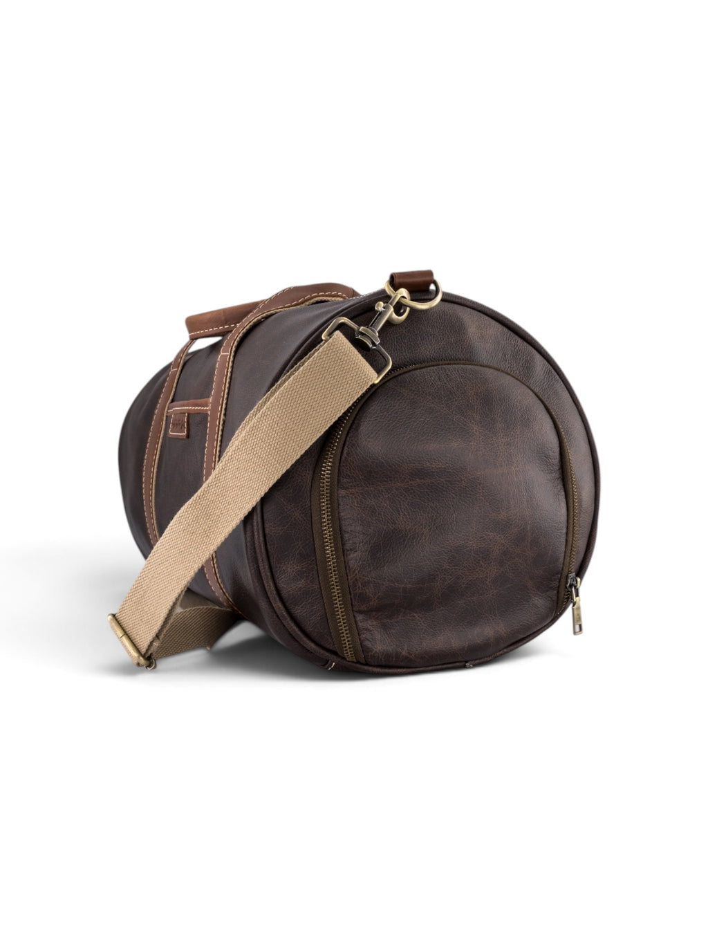 Golf Duffle in dark brown, view 6 #color_Dark Brown