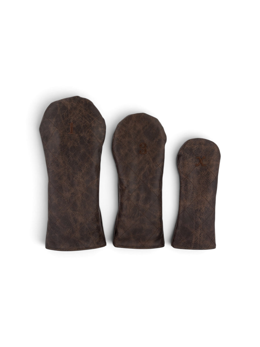 Quilt headcover in brown quilt #color_Brown Quilt