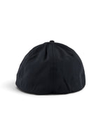Script - Fitted cap in black #color_Black