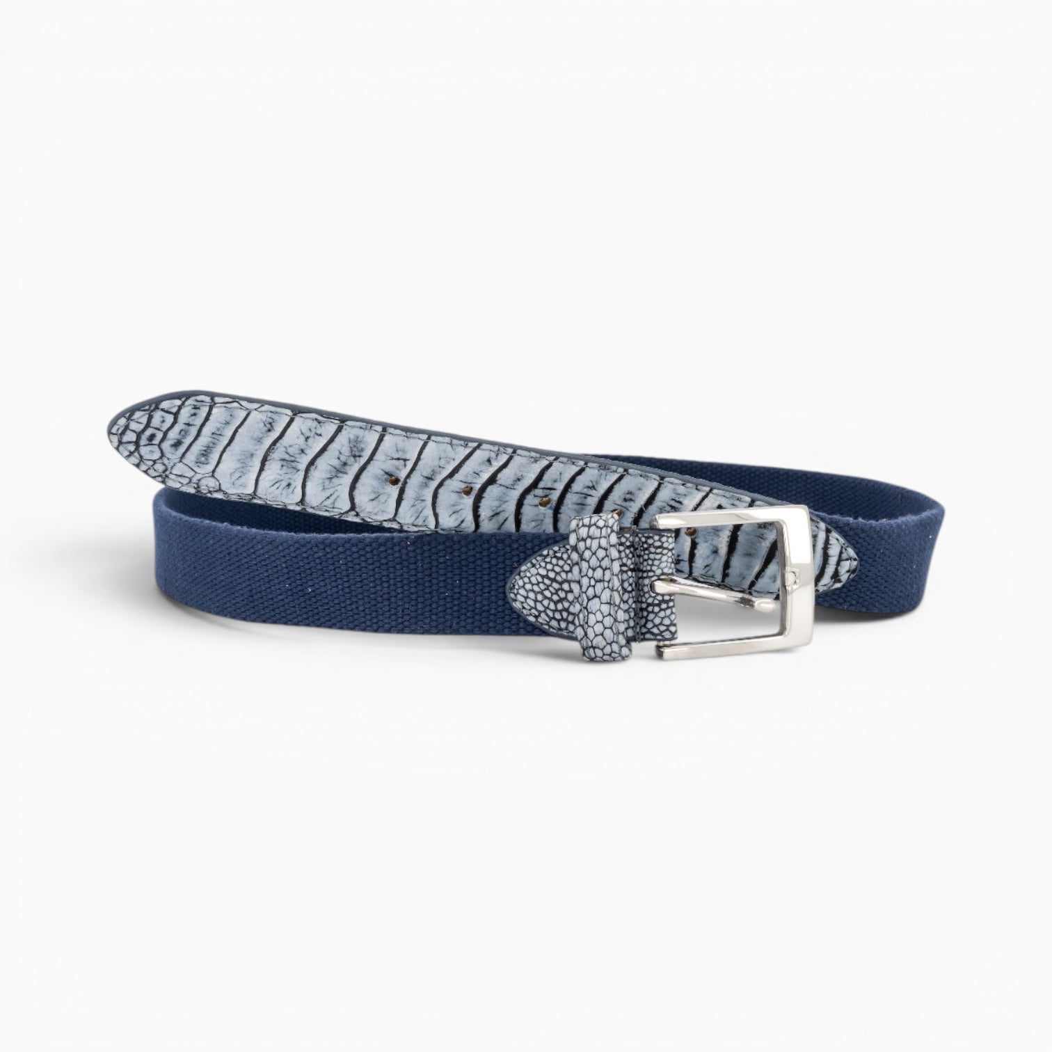 Stonewash Ostrich + Webbing