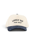 Corduroy Text cap