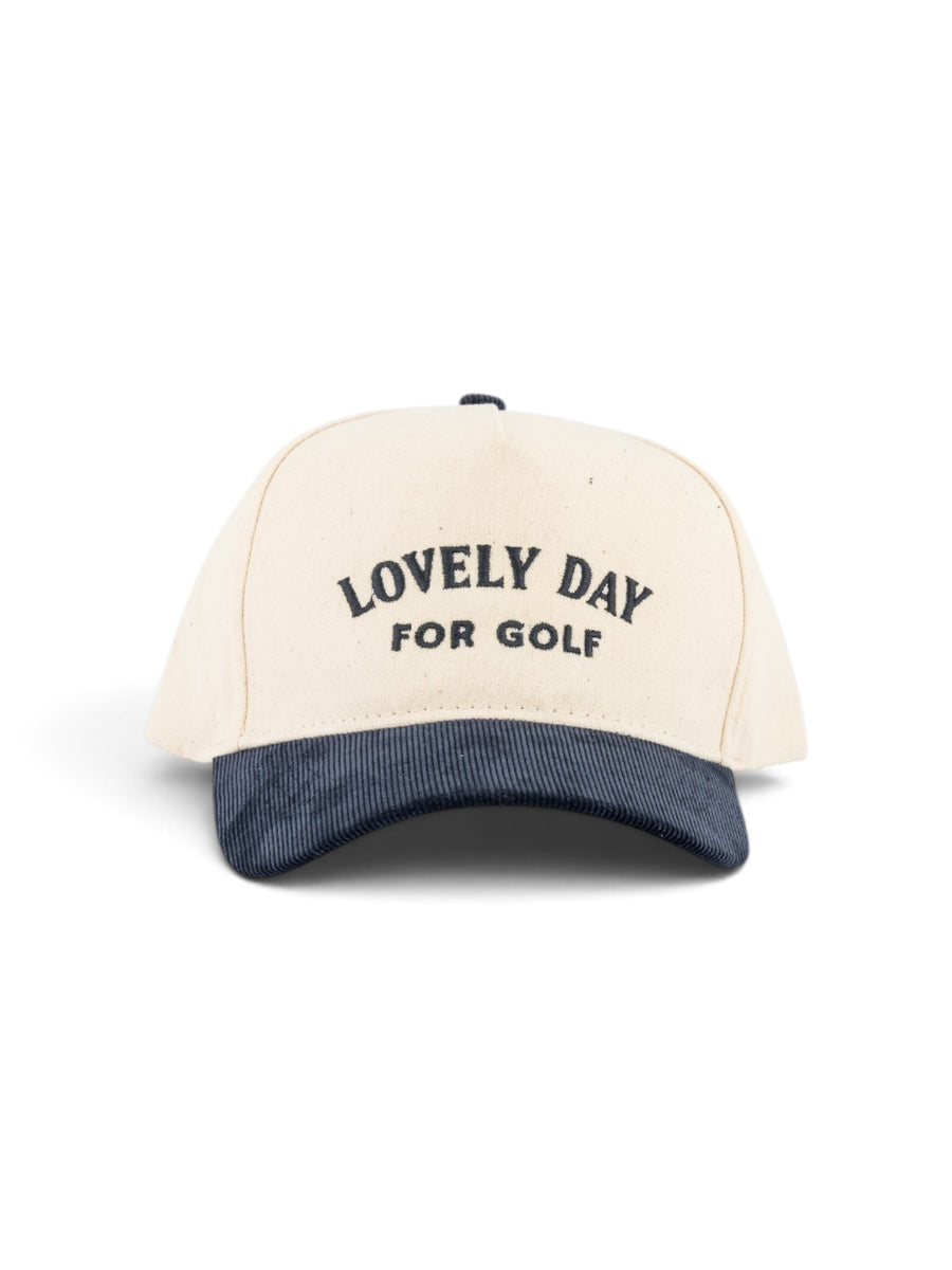 Corduroy Text cap