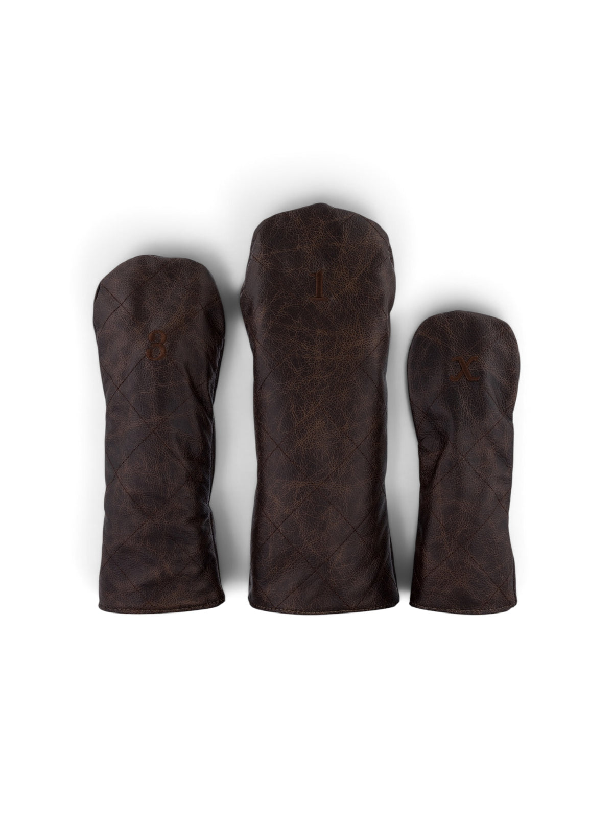 Vintage headcover in dark brown #color_Dark Brown