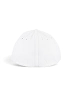 Woven Lion Fitted cap in white, view 3 #color_White