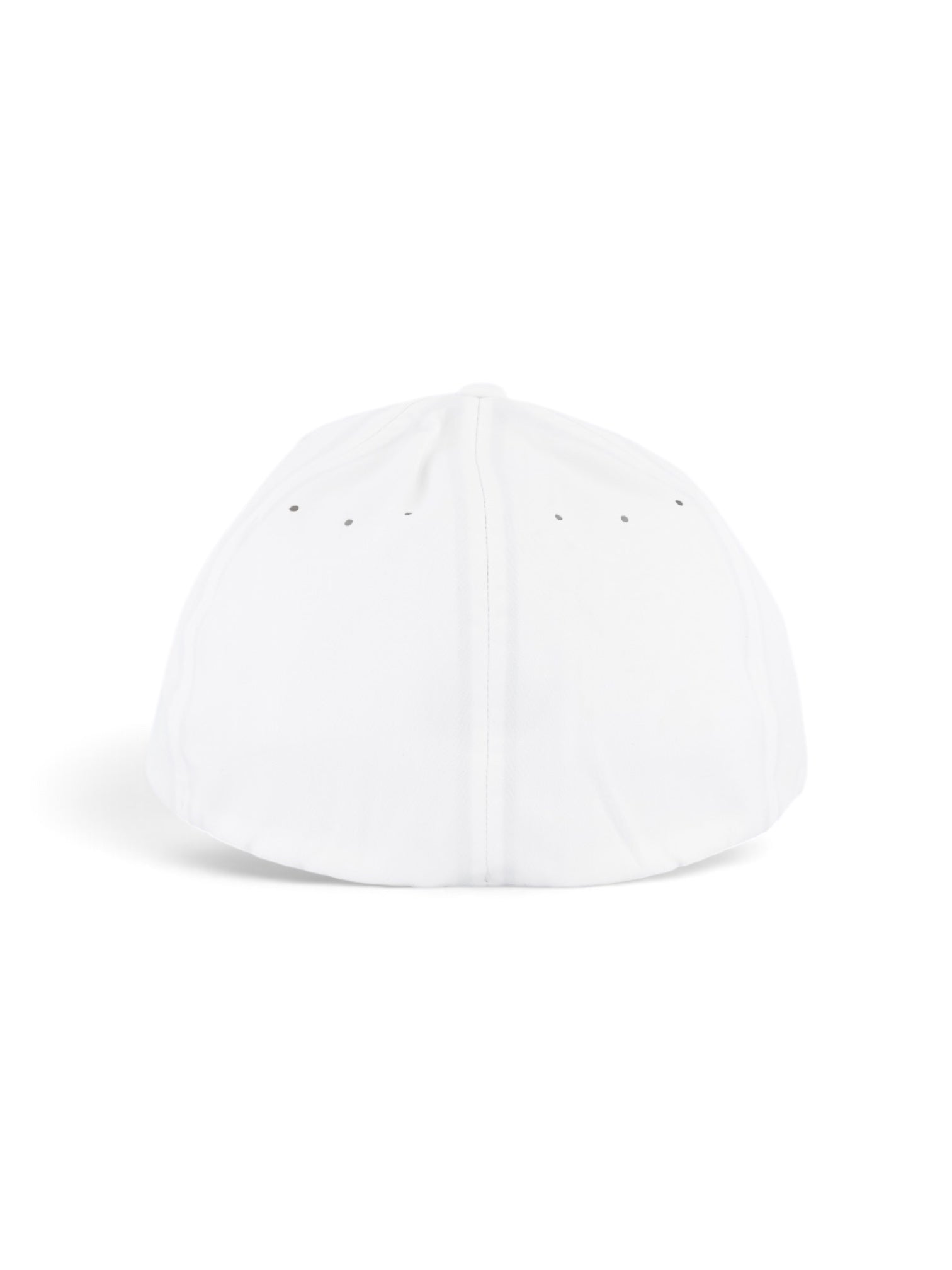 Woven Lion Fitted cap in white, view 3 #color_White