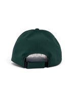 Woven Adjustable cap in green #color_Green