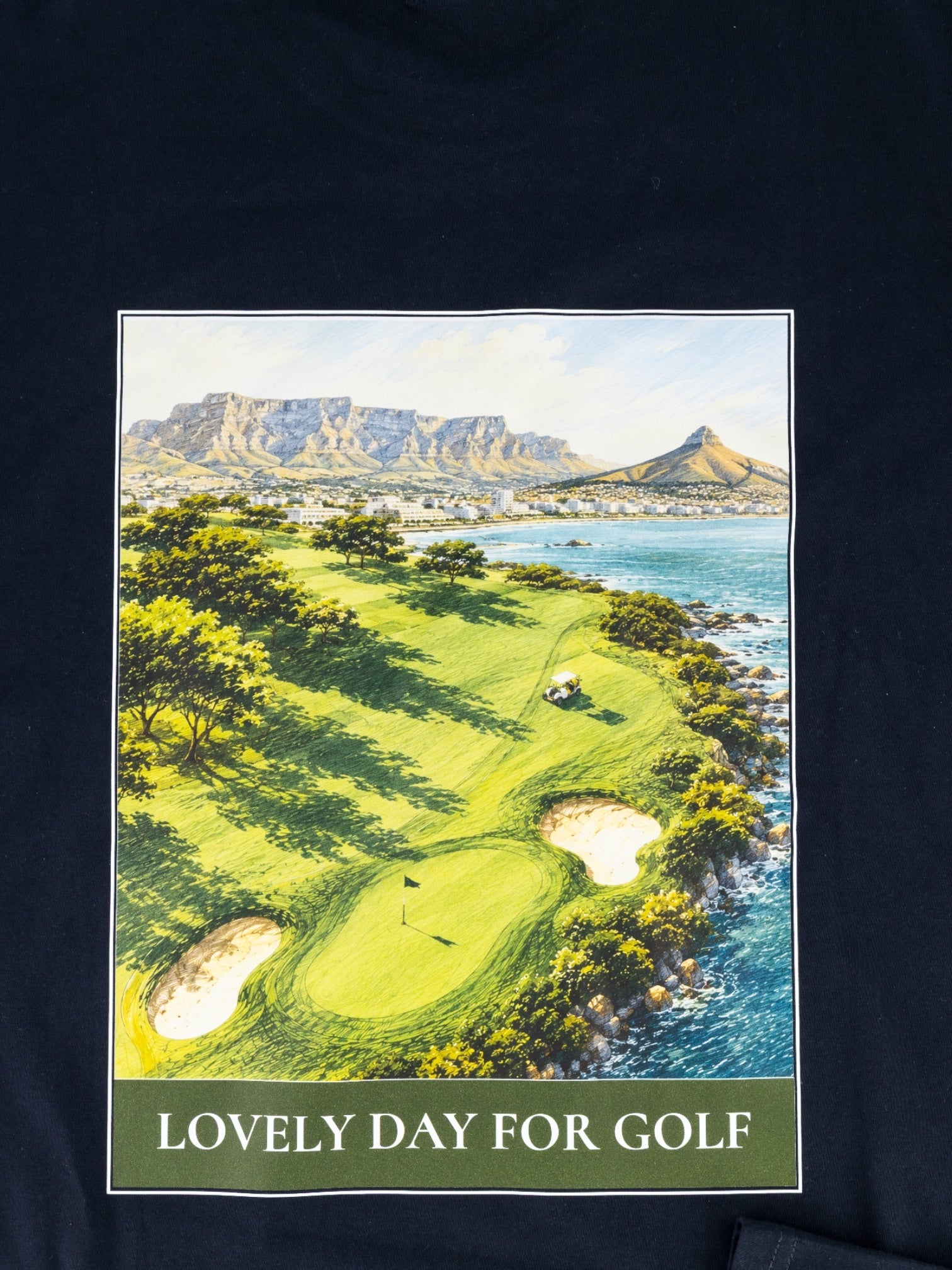 Lovely day for golf - Cape Town
