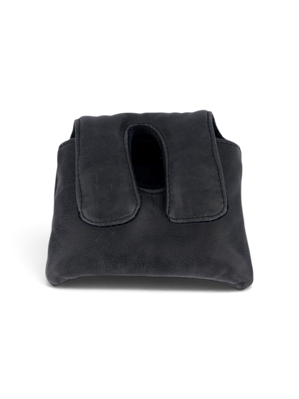 Centre shafted Mallet Putter putter cover in black #color_Black