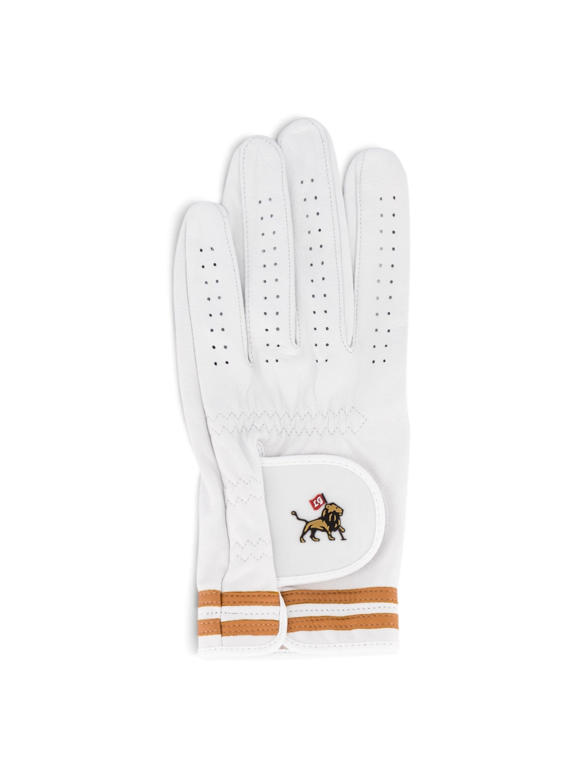 White & Tobacco glove