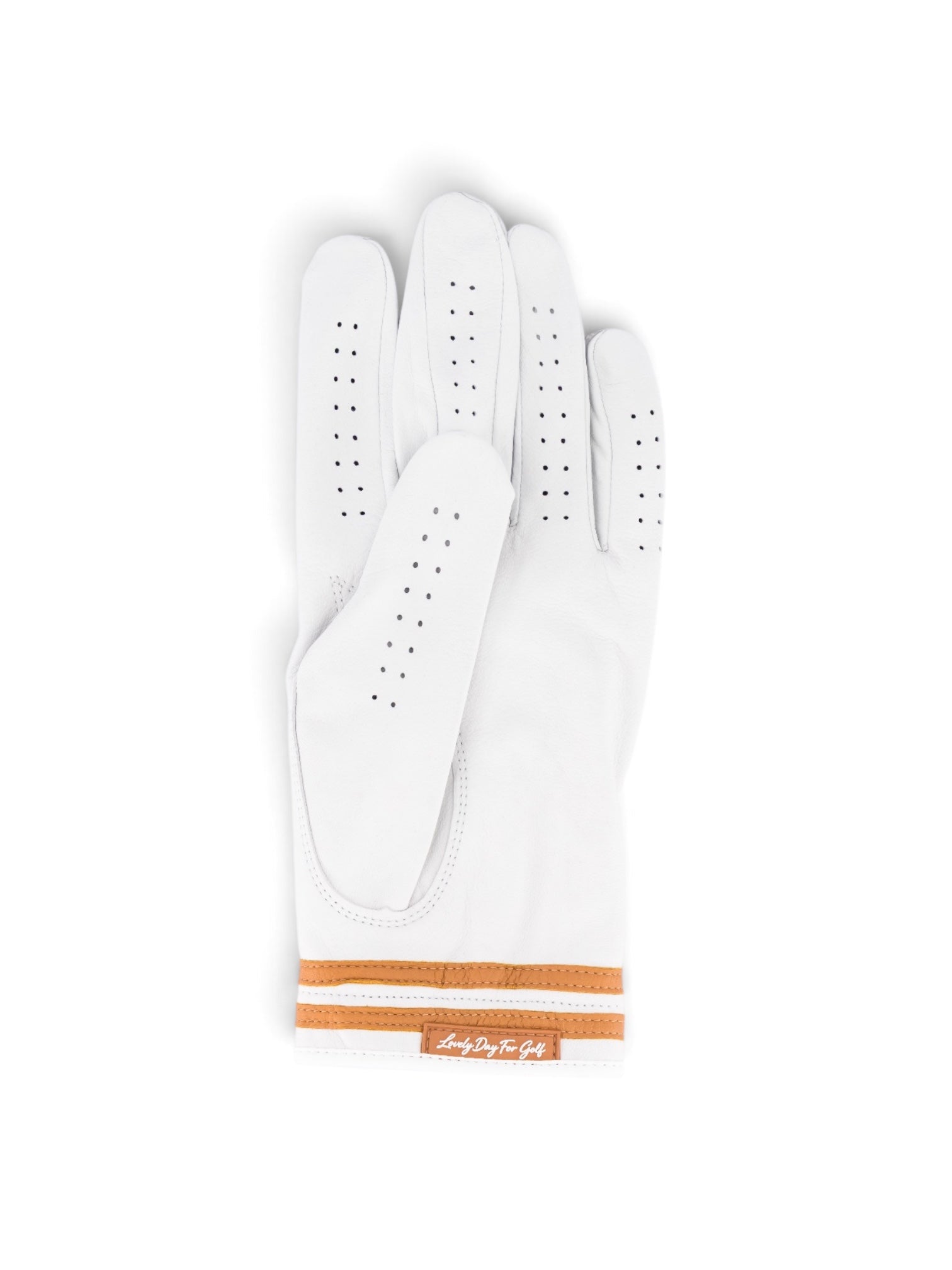 White & Tobacco glove, view 7