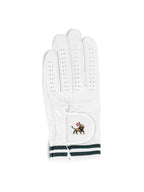 White & Heritage Green glove