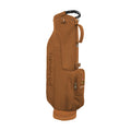 Legendary Golf custom leather golf bag in light tan